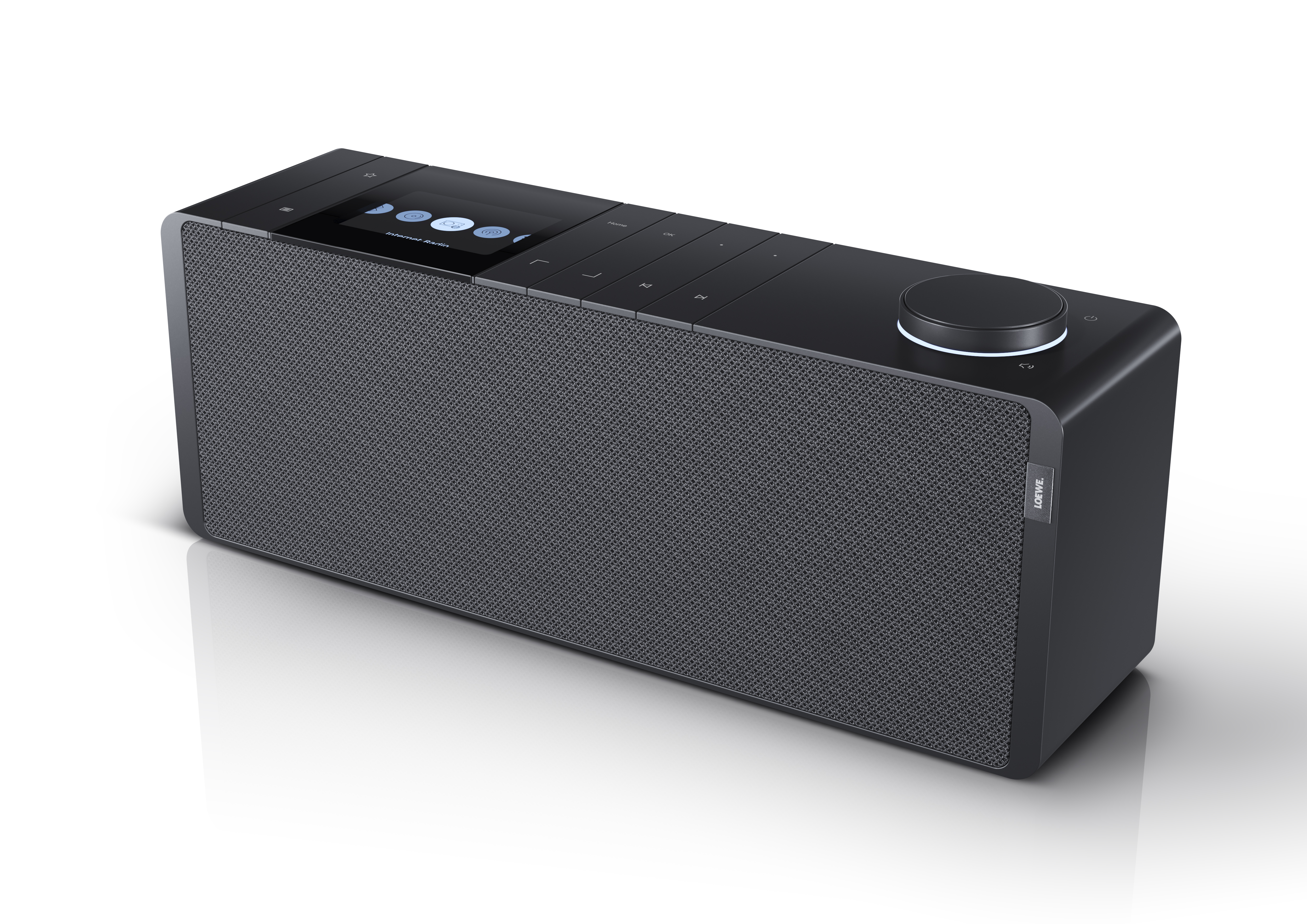 LOEWE klang Radio, Radio, / Tuner, FM, DAB+ Internet AM, LW, FM s1 MW, DAB+, AM Tuner, KW, DAB+ DAB basaltgrau DAB, / Bluetooth