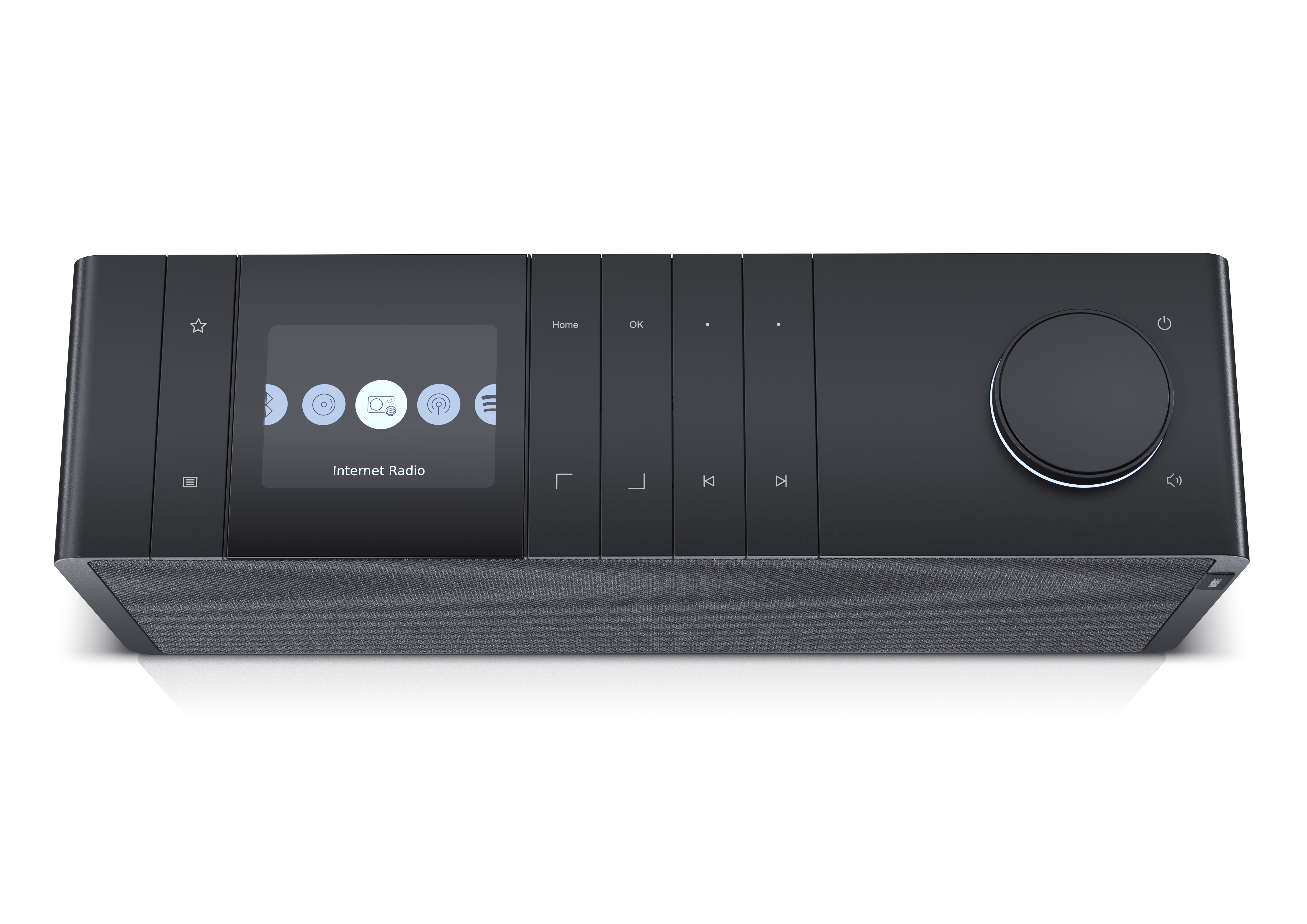 LOEWE klang KW, FM DAB Tuner, DAB+ / FM, MW, Internet Radio, Radio, Bluetooth, / LW, DAB+ AM s1 DAB+, DAB, AM, basaltgrau Tuner