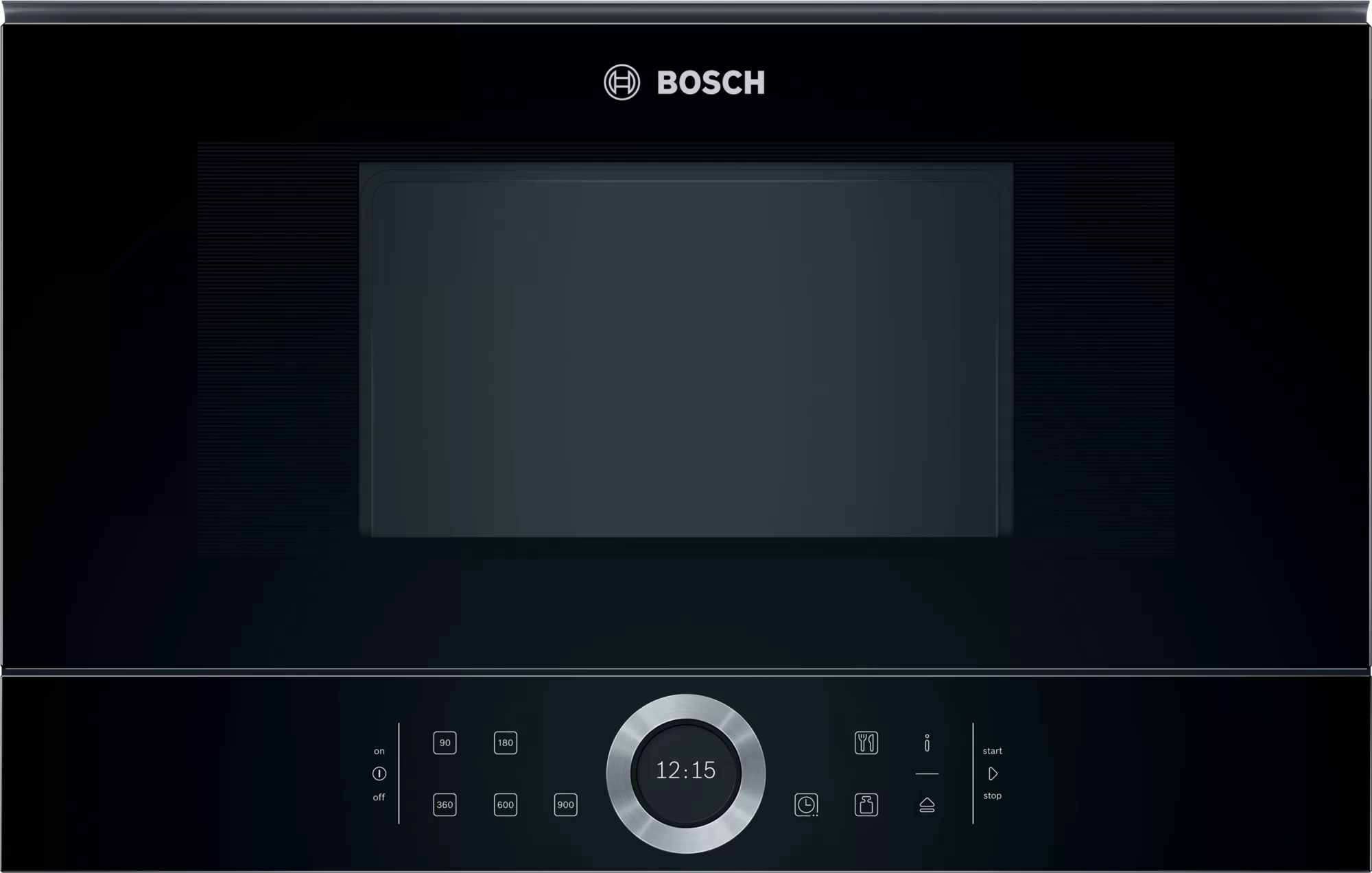 Microondas integrable - BFL634GB1 BOSCH, 1,0 kW, Negro
