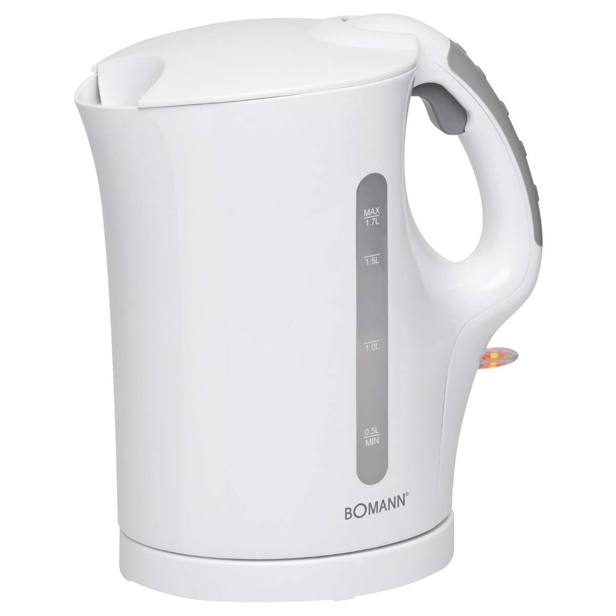 Hervidor de Agua Eléctrico - WK 5011 CB BOMANN, 2200,0 W, 1.7 l, Blanco