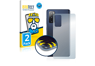 BROTECT 2x Flex Full-Cover 3D Curved Schutzfolie(für Samsung Galaxy S20 FE 5G (Rückseite))