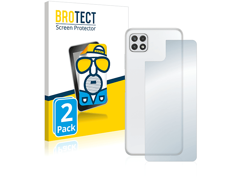 BROTECT 2x matte Schutzfolie(für Samsung Galaxy A22 5G)