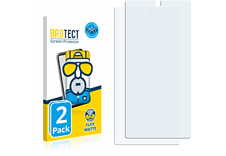 BROTECT 2x Flex matt Full-Cover 3D Cuverd Schutzfolie(für Samsung Galaxy Note 10 Plus 5G)