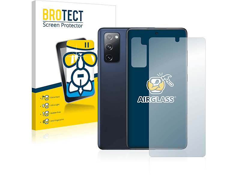 BROTECT Airglass klare Schutzfolie(für Galaxy S20 Samsung 5G) FE