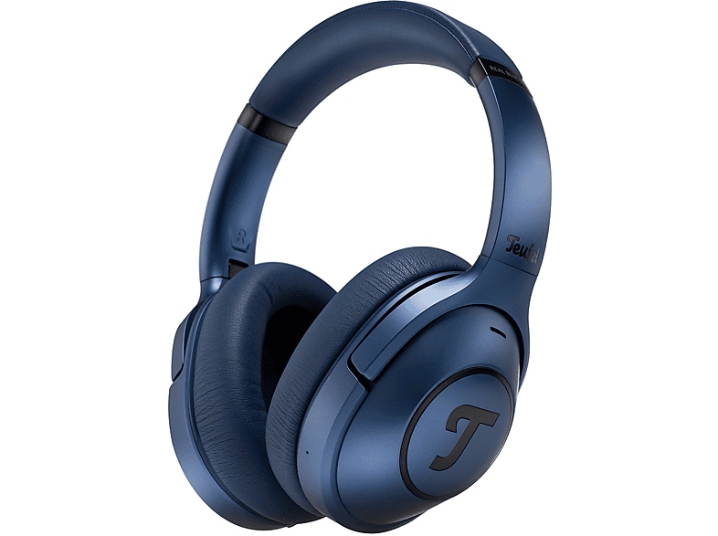 TEUFEL REAL BLUE NC, Over-ear Kopfhörer Bluetooth Steel Blue | Bluetooth-Kopfhörer