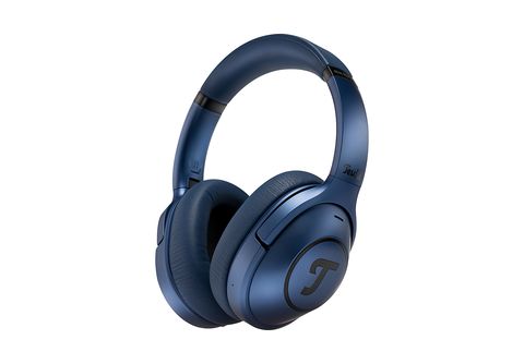 TEUFEL REAL BLUE NC, Over-ear Kopfhörer Bluetooth Steel Blue | MediaMarkt
