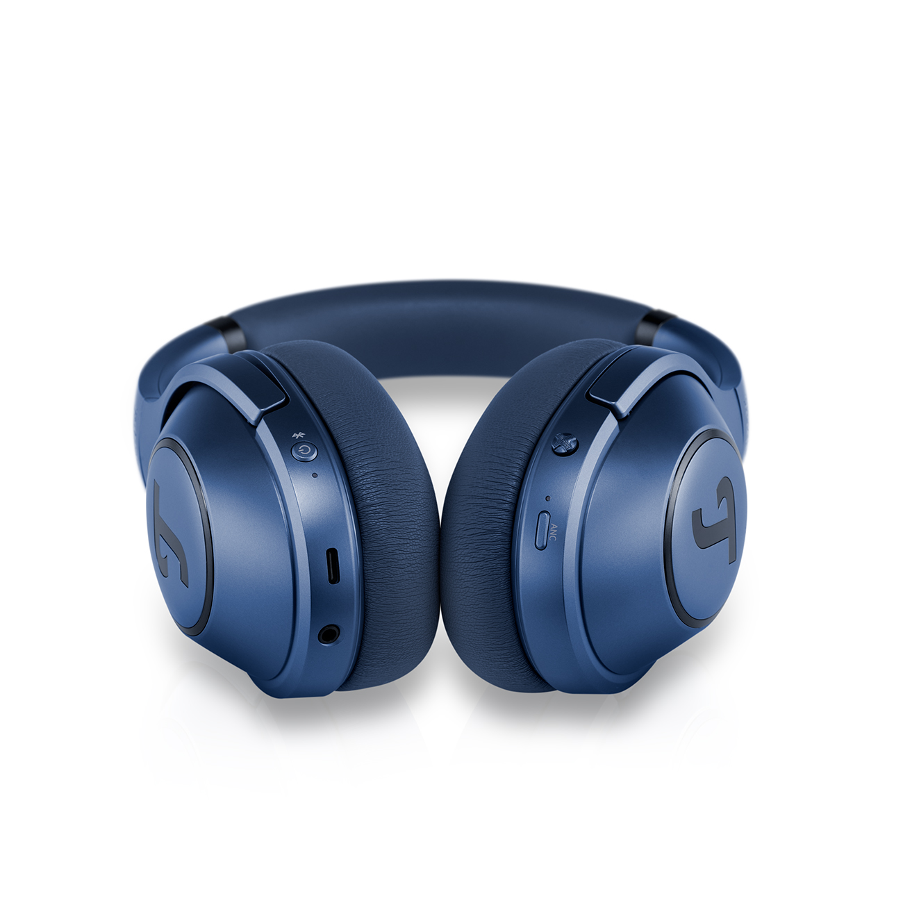 TEUFEL REAL BLUE NC, Bluetooth Over-ear Kopfhörer Blue Steel