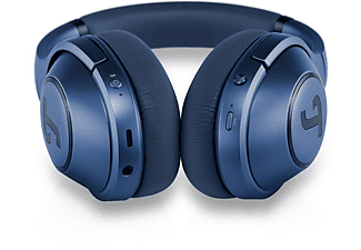 TEUFEL REAL BLUE NC, Over-ear Kopfhörer Bluetooth Steel Blue