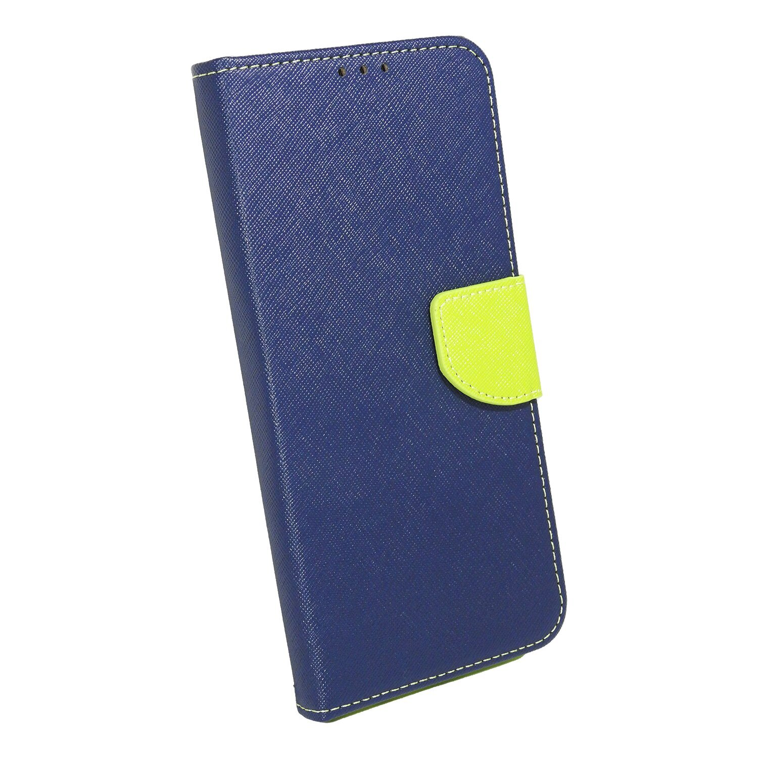 COFI Buch Tasche, Bookcover, Motorola, Blau-Grün G Moto 5G