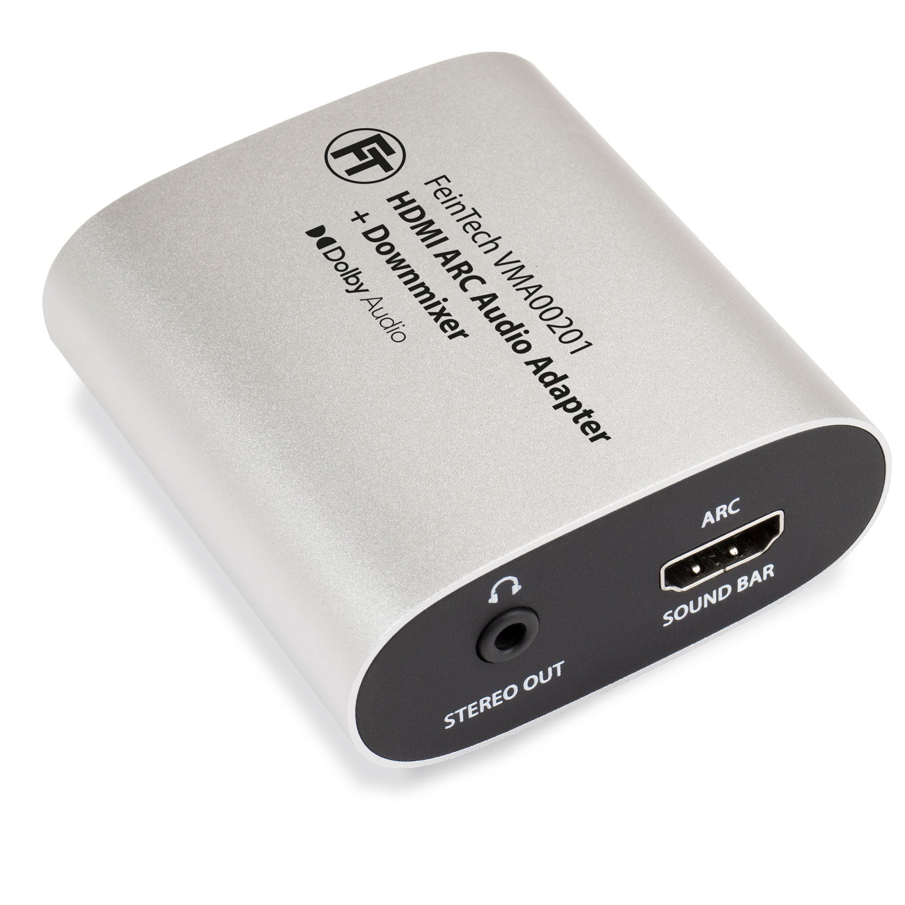 FeinTech VMA00102 Adaptateur TV audio HDMI eARC pour système stéréo casque avec contrôle du volume