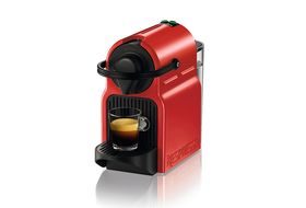 Nespresso De'Longhi Essenza Mini EN85.L - Cafetera monodosis de cápsulas  Nespresso, compacta, 19 bares, apagado automático, color lima, 1, Incluye