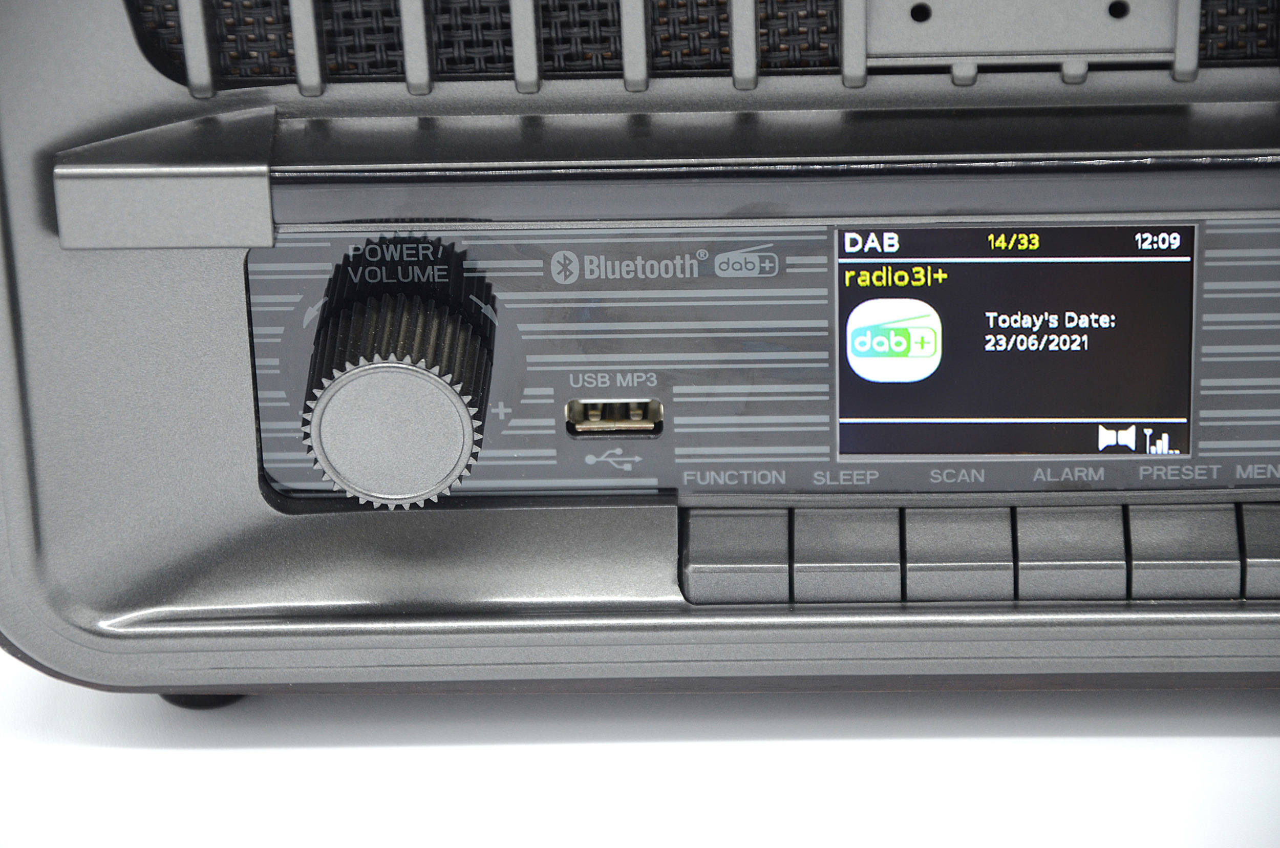 Grau DAB+ Bluetooth, Radio, ROADSTAR HRA-270 DAB+, D+BT