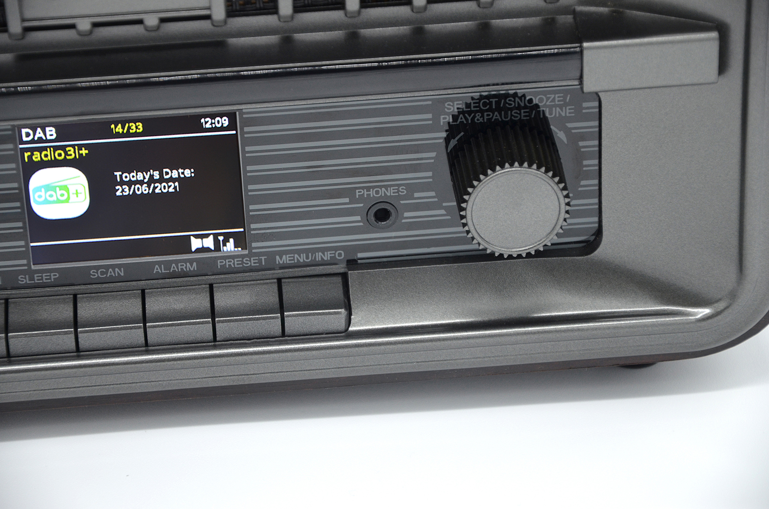 ROADSTAR HRA-270 DAB+ Radio, DAB+, Grau Bluetooth, D+BT