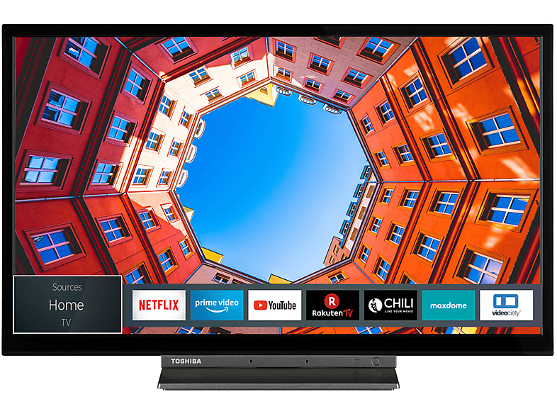 32LK3C63DA TV) (Flat, TV TOSHIBA Full-HD, SMART LED