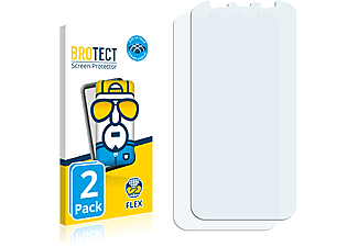 BROTECT 2x Flex Full-Cover 3D Curved Schutzfolie(für Samsung Galaxy S8 Plus)