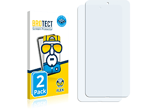 BROTECT 2x Flex Full-Cover 3D Curved Schutzfolie(für Xiaomi Redmi K40)