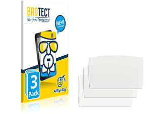 BROTECT 3x Airglass klare Schutzfolie(für Fluke MultiMeter 117)