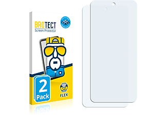 BROTECT 2x Flex Full-Cover 3D Curved Schutzfolie(für Xiaomi Mi 10i 5G)