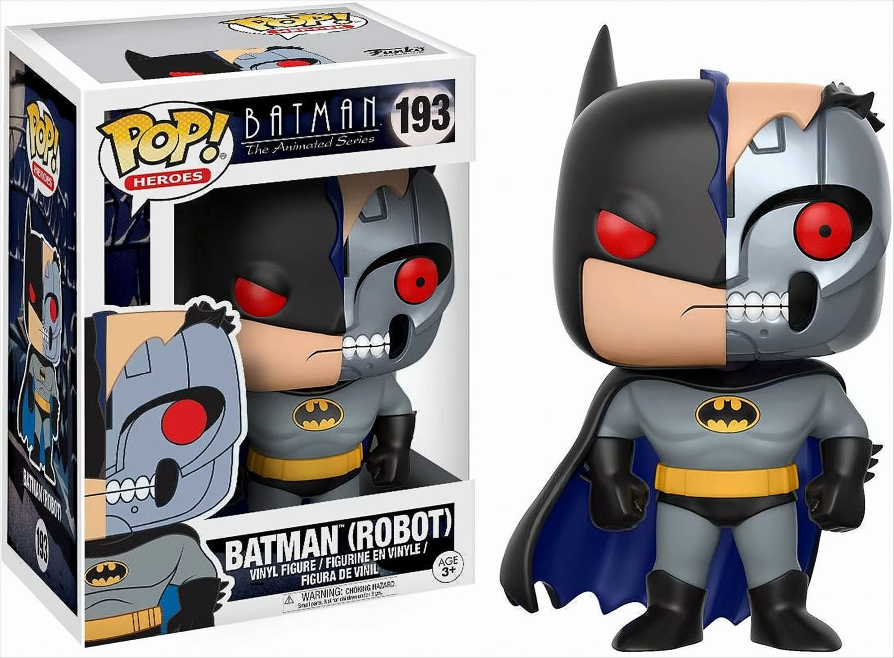 Heroes - Batman Funko The Animated Batman POP (Robot) Series