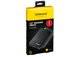 INTENSO Memory Drive 2 TB, 2 TB HDD, 2,5 Zoll, extern, Schwarz