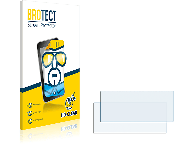 BROTECT 2x klare Schutzfolie(für Olympus FL-600R) | Schutzfolien & Schutzgläser