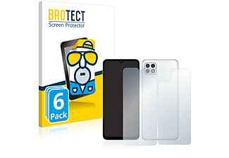 BROTECT 6x matte Schutzfolie(für Samsung Galaxy A22 5G (Vorder + Rückseite))