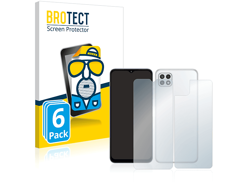 BROTECT 6x matte Schutzfolie(für Samsung Galaxy A22 5G)