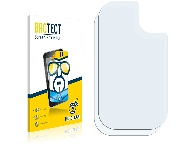 BROTECT 2x klare Schutzfolie(für Samsung M21) Galaxy