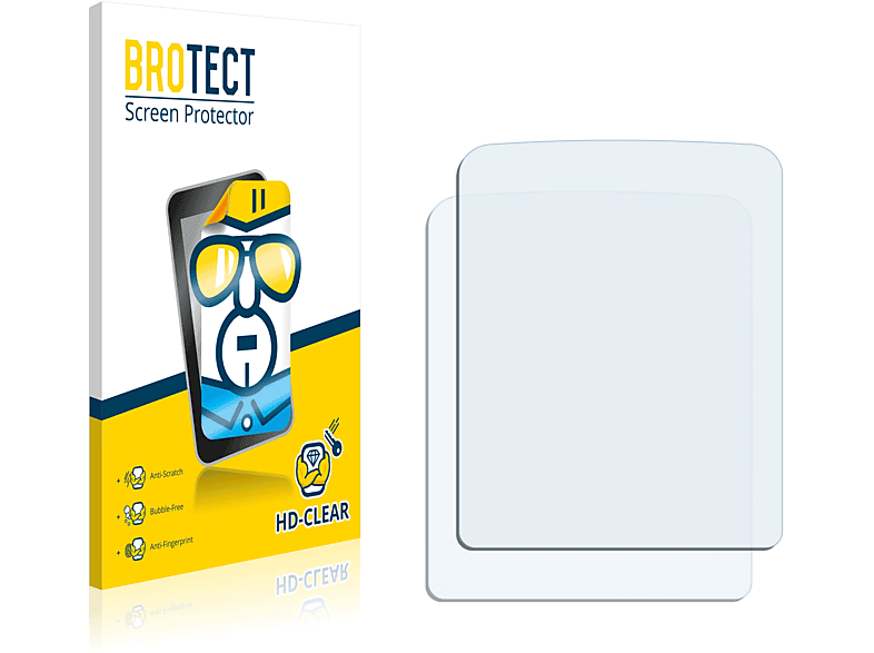 BROTECT 2x klare Schutzfolie(für Nokia 1200)