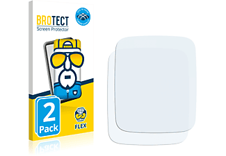 BROTECT 2x Flex Full-Cover 3D Curved Schutzfolie(für Vigorun ID205s)