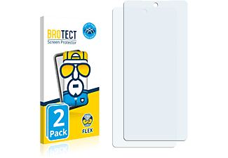 BROTECT 2x Flex Full-Cover 3D Curved Schutzfolie(für Samsung Galaxy Note 20 5G)
