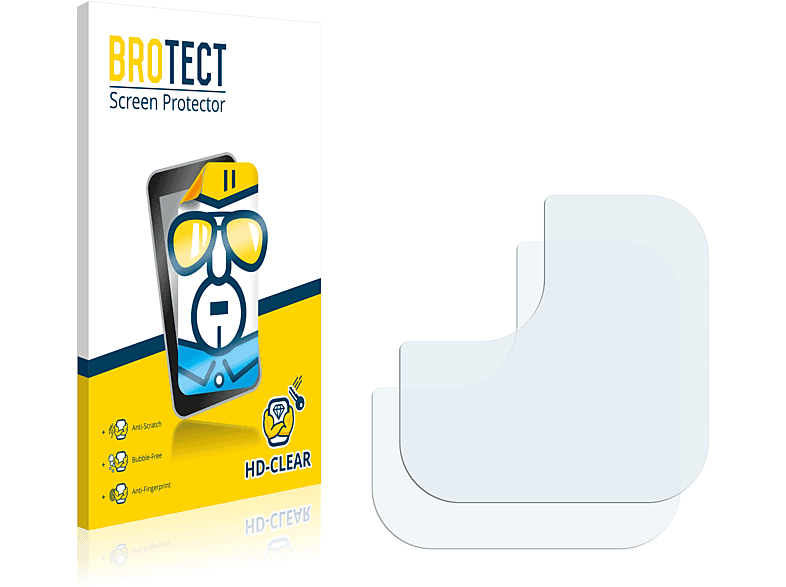 BROTECT 2x klare Schutzfolie(für Google Pixel 4a) | Displayschutzfolien & Gläser