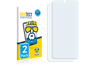 BROTECT 2x Flex Full-Cover 3D Curved Schutzfolie(für Xiaomi Redmi Note 7S)