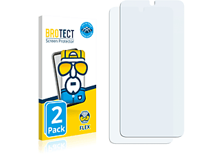 BROTECT 2x Flex Full-Cover 3D Curved Schutzfolie(für Xiaomi Mi Note 10 Pro)