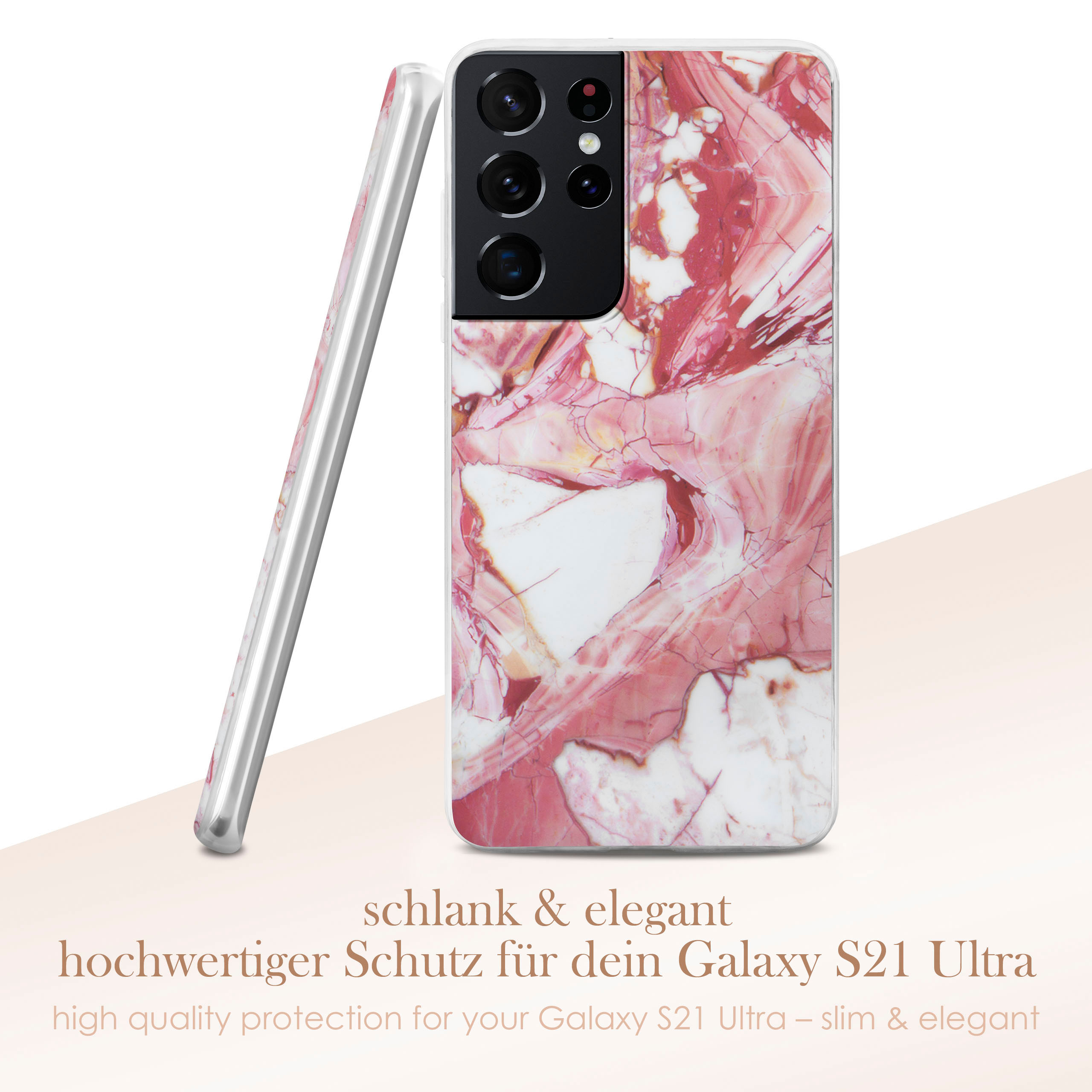 ONEFLOW Sense Galaxy Backcover, S21 Samsung, Ultra, Case, Pleasure