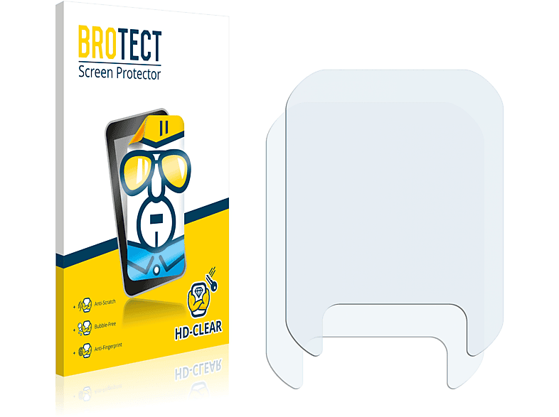 BROTECT 2x klare Schutzfolie(für Doogee S59 Pro)