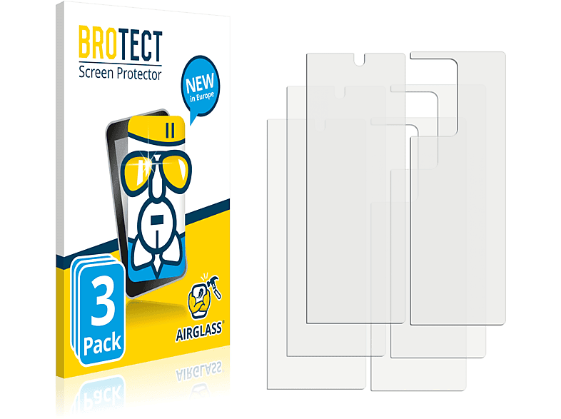 Schutzfolie(für 2 5G) Z klare Galaxy 3x Samsung Fold BROTECT Airglass