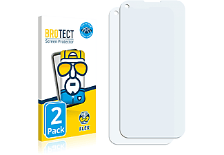 BROTECT 2x Flex Full-Cover 3D Curved Schutzfolie(für Huawei P20 lite 2019)