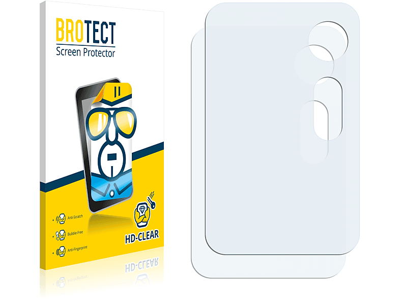 BROTECT 2x klare Schutzfolie(für Samsung Galaxy Note 20 Ultra)