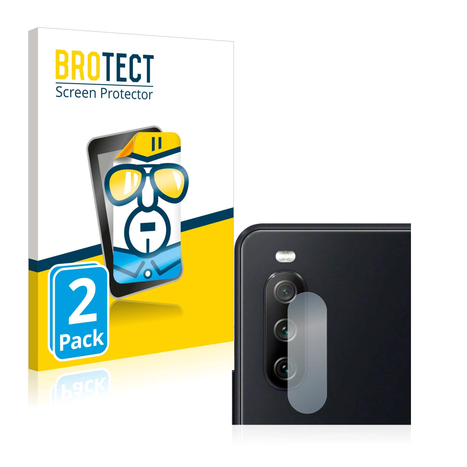 BROTECT 2x klare 10 Schutzfolie(für III) Sony Xperia