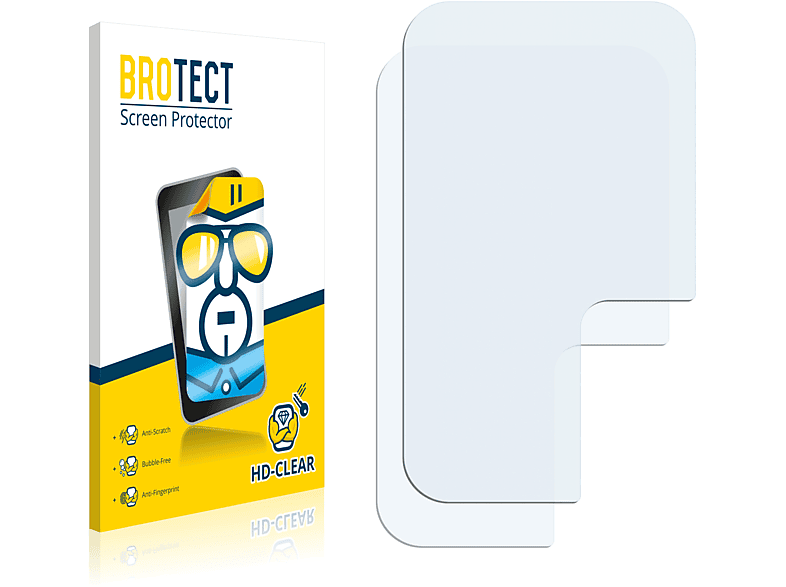 BROTECT 2x klare Schutzfolie(für realme X7 Max 5G) | Displayschutzfolien & Gläser