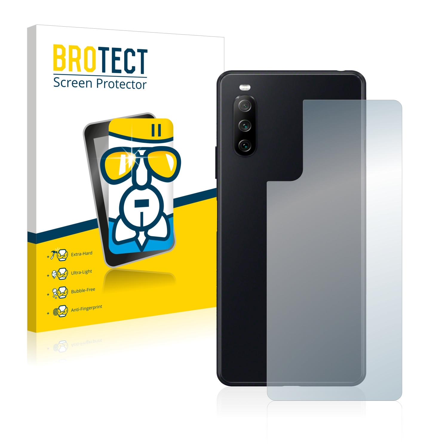 BROTECT Airglass Xperia III) Schutzfolie(für Sony klare 10