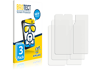 BROTECT 3x Airglass klare Schutzfolie(für Samsung Galaxy A50 (Vorder + Rückseite))