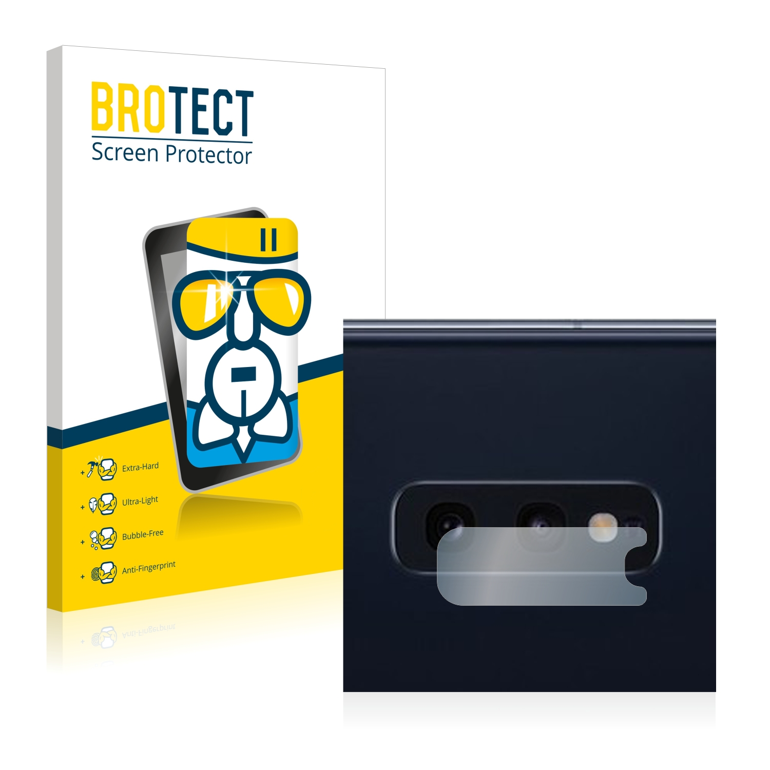 Airglass BROTECT S10e) klare Schutzfolie(für Samsung Galaxy