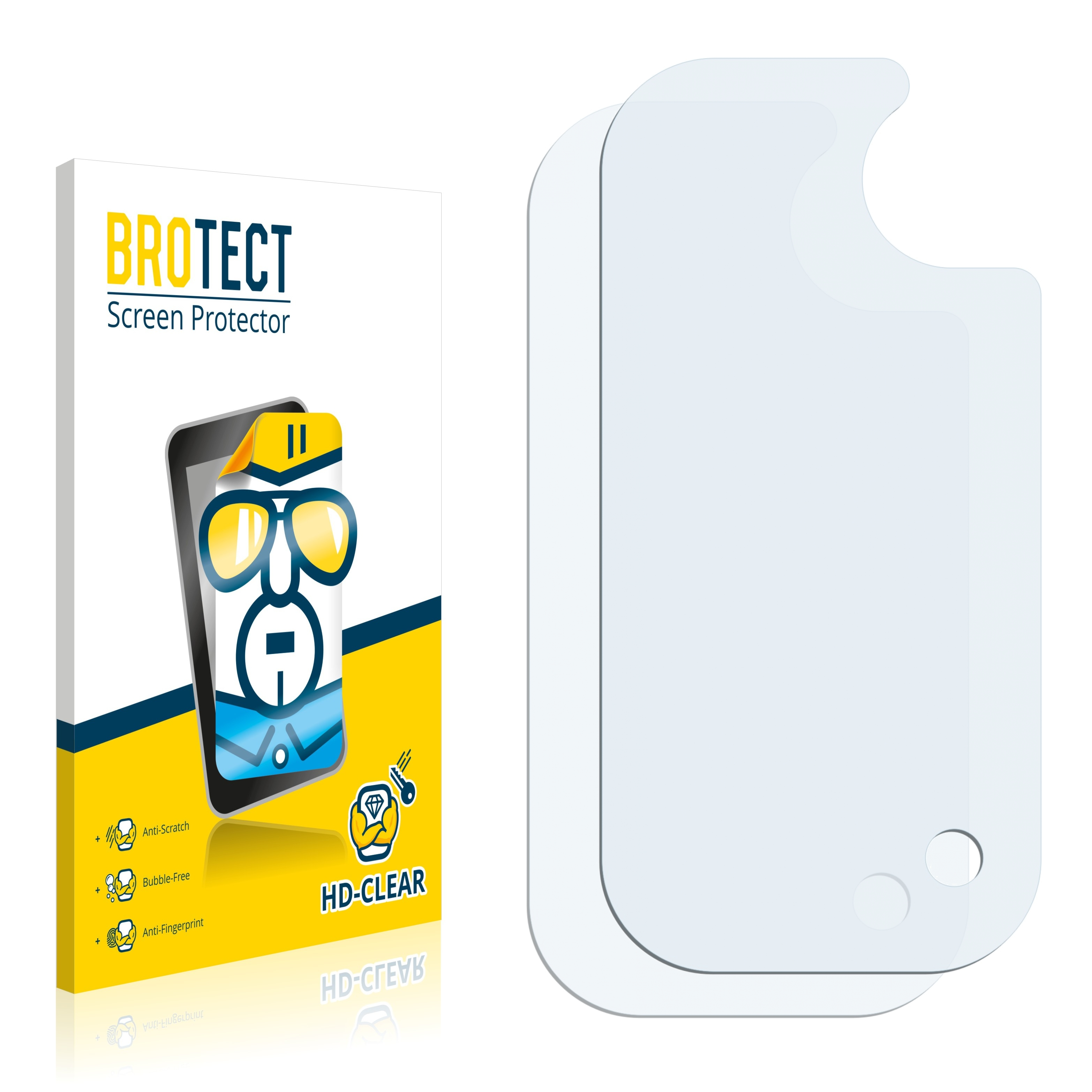 Samsung BROTECT 5G) Galaxy klare Schutzfolie(für 2x S20