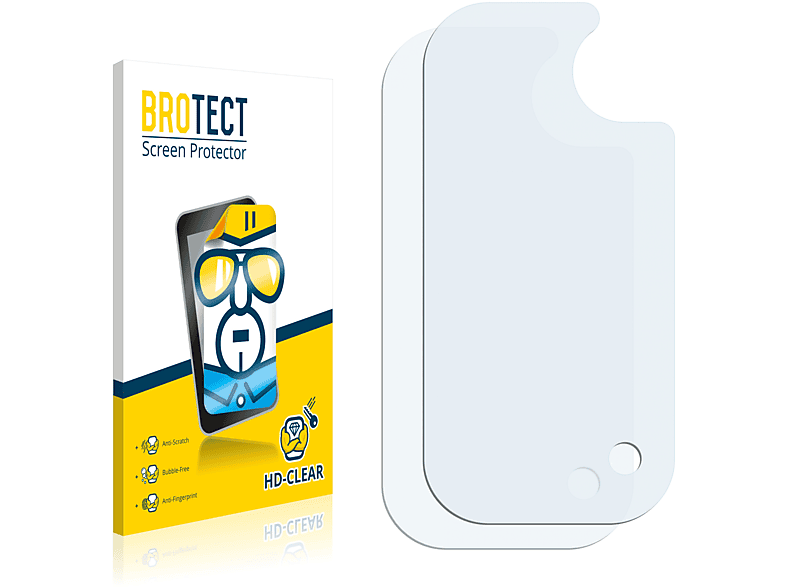 BROTECT 2x klare Schutzfolie(für Samsung Galaxy S20 5G)