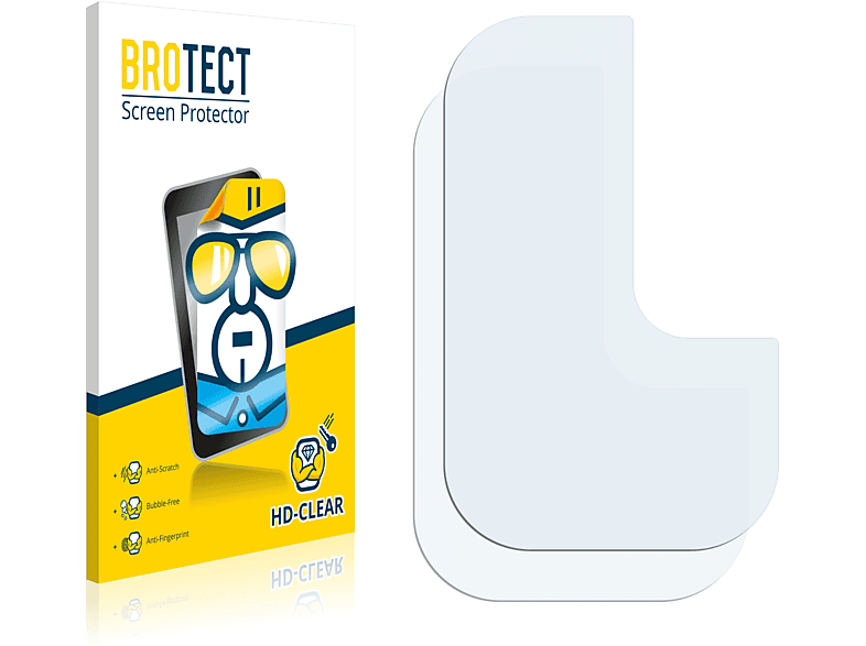 BROTECT 2x klare Schutzfolie(für OnePlus 8T)