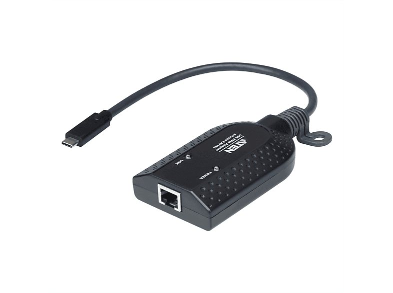 ATEN KA7183 USB-C Media Adapter, KVM m 0,1 Virtual VGA-auf-KVM-Adapterkabel