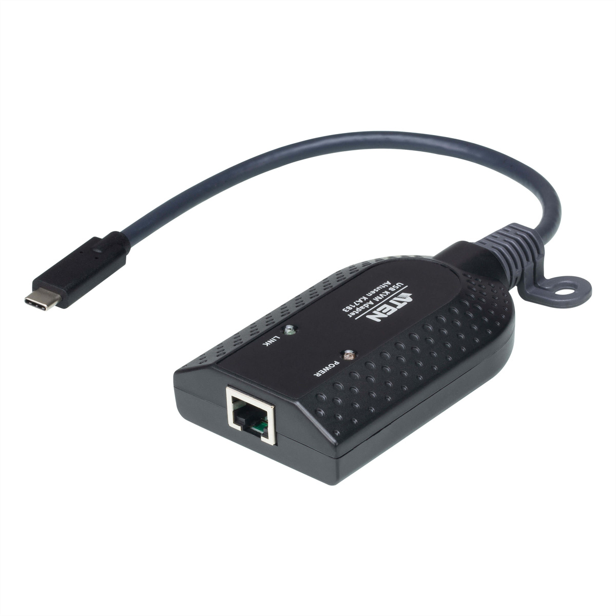 ATEN KVM m 0,1 Media VGA-auf-KVM-Adapterkabel, Virtual USB-C Adapter, KA7183