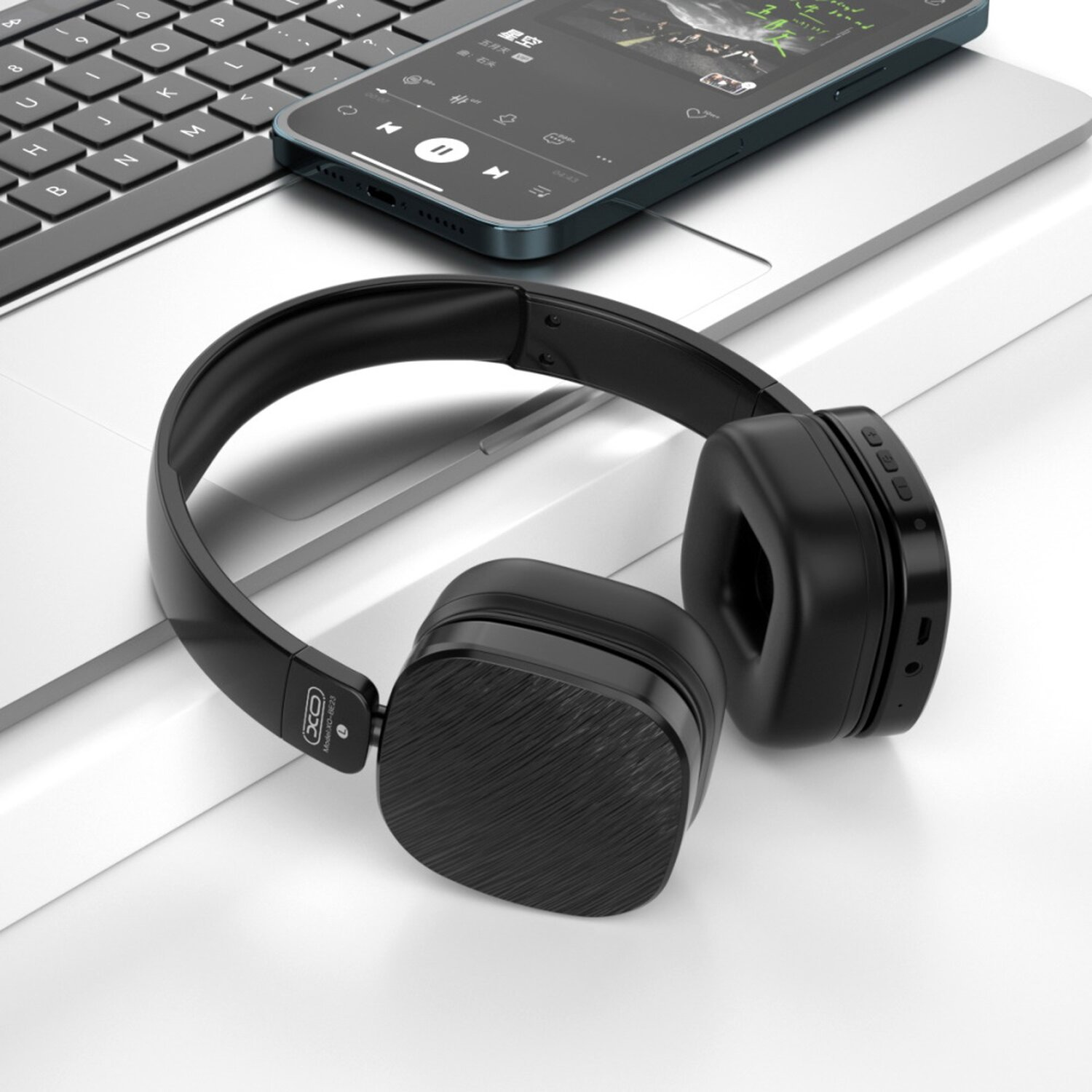 Kopfhörer Over-ear Schwarz BE23, COFI Bluetooth